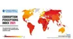 Corruption Index 2021: Minor improvement in India’s rank Corruption Index 2021