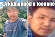 PLA kidnapped a teenager