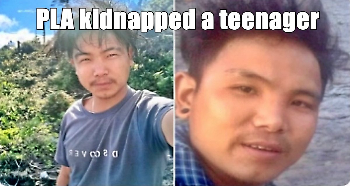 China’s nefarious act again, PLA kidnapped a teenager