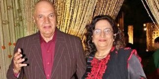 Prem Chopra and wife