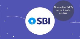 SBI IMPS charges