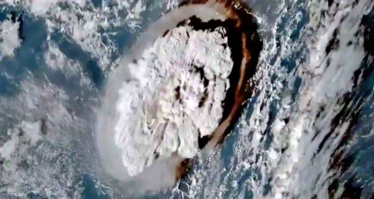 Volcano erupted undersea, tsunami may hit this country, warning issued