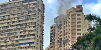 massive fire that broke out in a 20-storey building