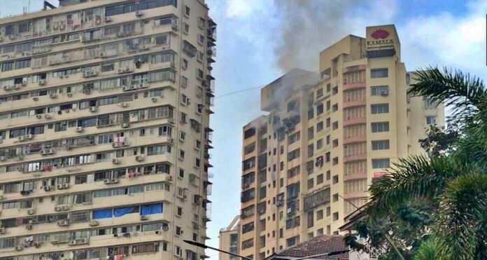 massive fire that broke out in a 20-storey building