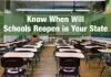 schools reopening