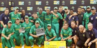 south africa winning team