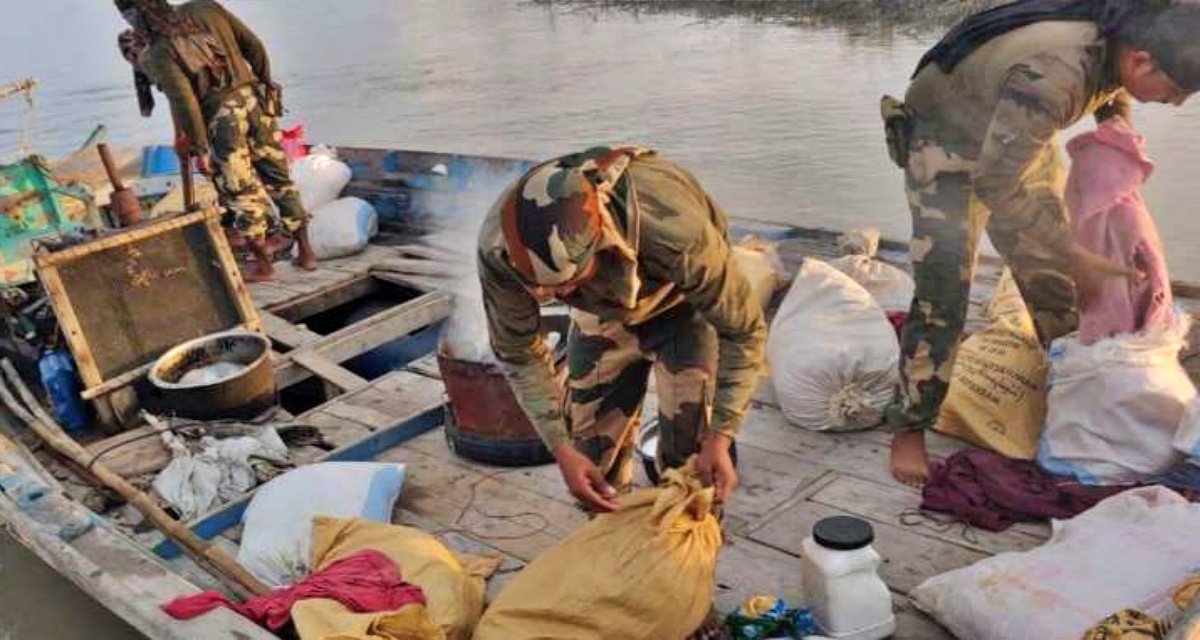 BSF seizes 9 Pakistani fishing boats from creek area near Kutch, investigation underway