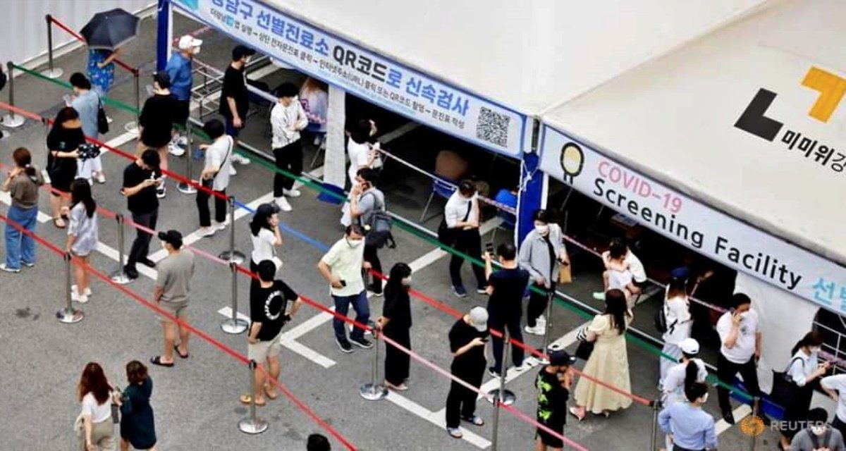 Corona furor in South Korea, record deaths due to infection