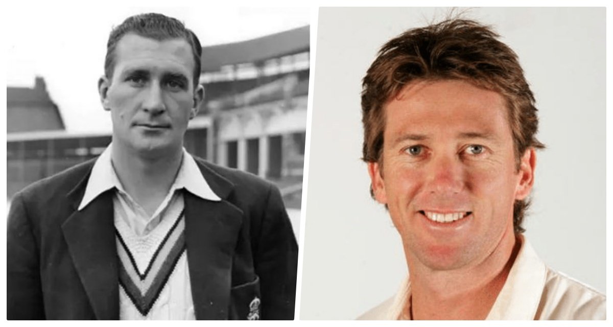 Spinner to take 10 wickets in an innings and  first to take 550 wickets was born on same day