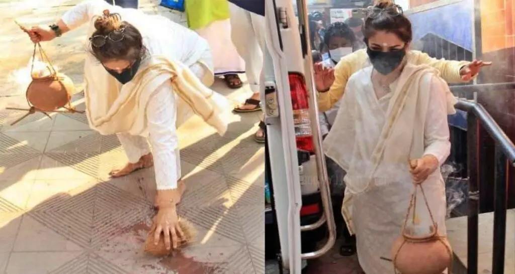 Raveena-Tandon-performed-the-last-rites-of-father-1 | PalPal News Hub | Latest National, Technology, and Astrology News