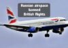 Russian airspace banned british flights