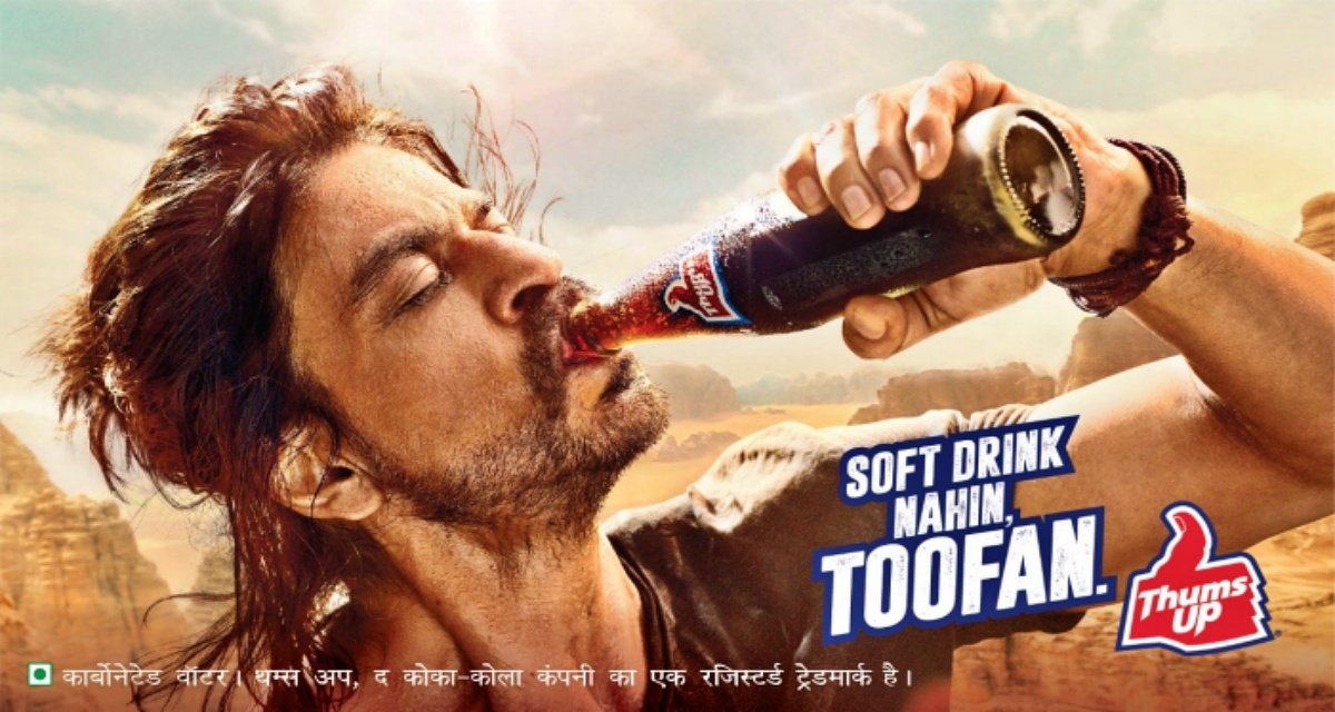 Shah Rukh Khan’s Toofani Partnership With Thums Up Thrills the Fans