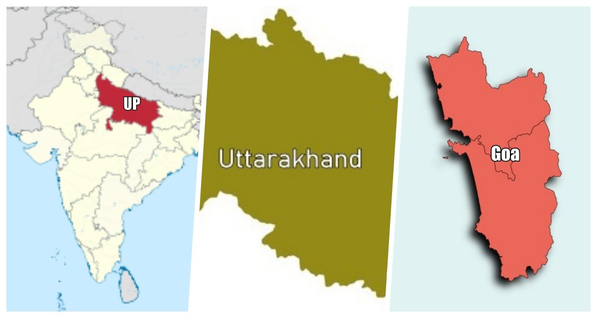 Apart from 55 assembly seats in Uttar Pradesh, voting in Goa, Uttarakhand today