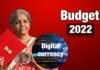 budget 2022 Digital currency
