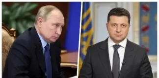 putin-Volodymyr Zelensky