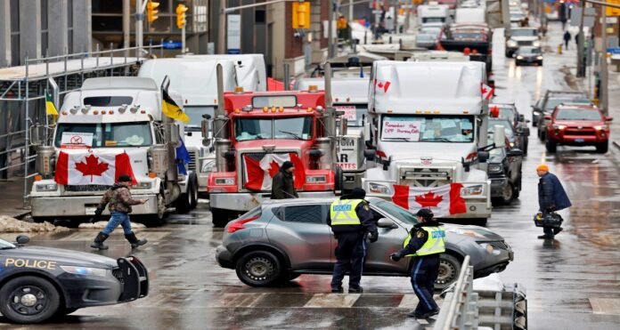 truck jam in Canada