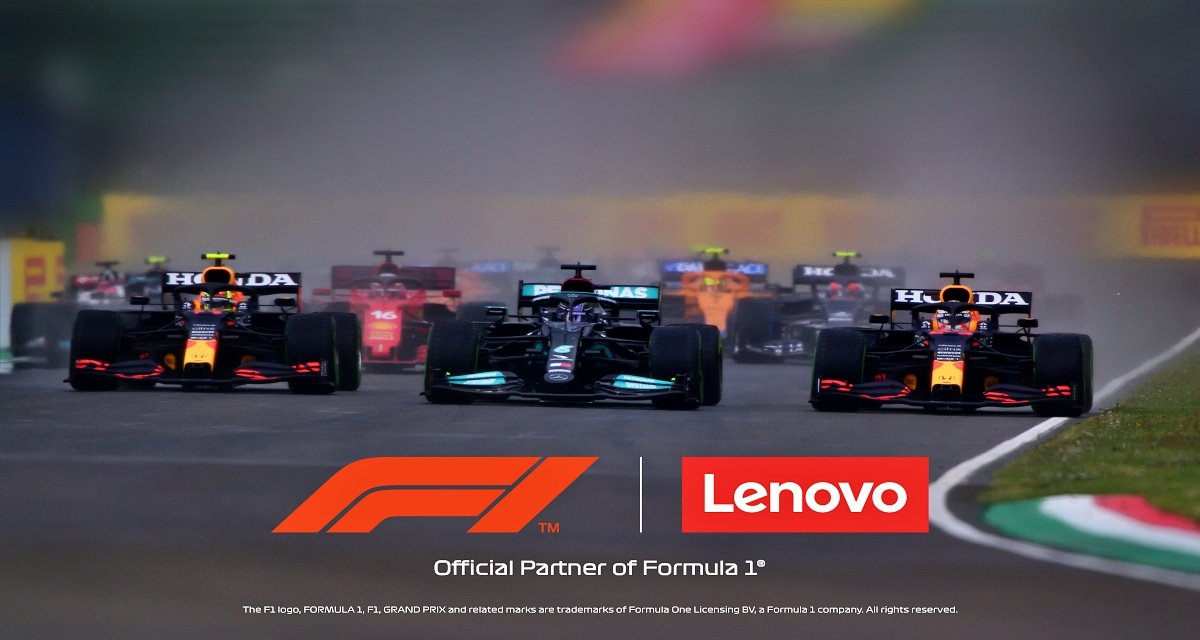 Formula 1 Partners With Lenovo to Bring Its Cutting-Edge Technology to Its Operations