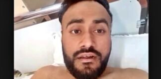 Harjit Singh young man injured in Kyiv