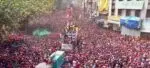 Indore’s popular historical Gair is being organized again today after 2 years. Live telecast of Gair event Indore Rangpanchami gair