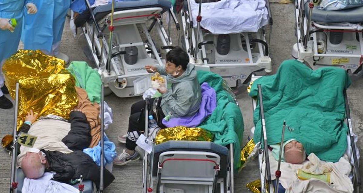 Outcry from Covid in Hong Kong, less space to keep dead bodies; maybe in lockdown