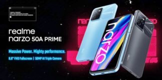 Realme Narzo 50A Prime