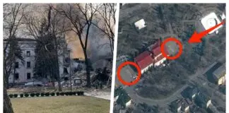 Russian army attacked theater in Mariupol2