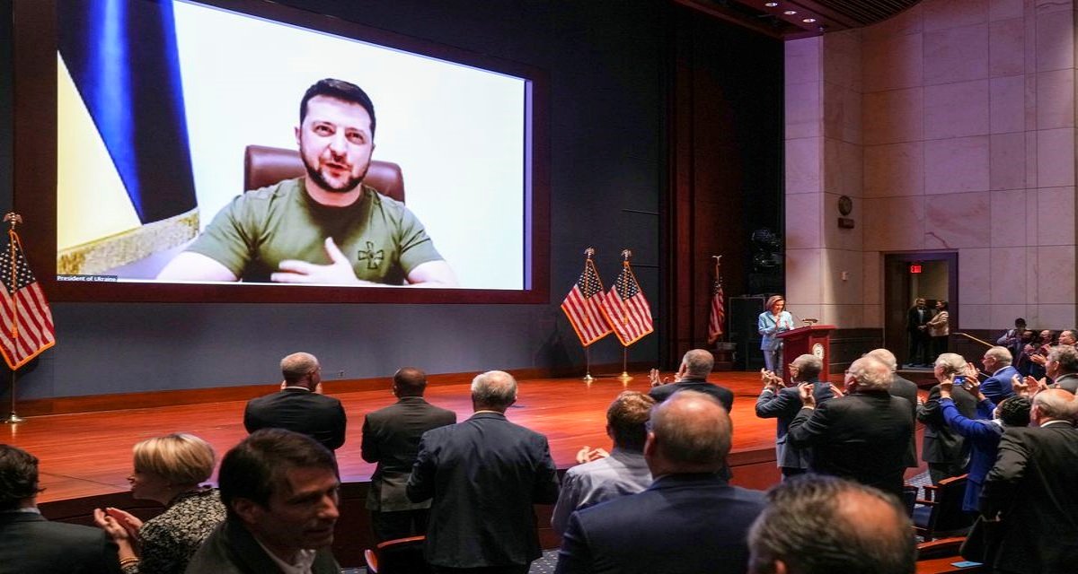 ‘We need you now, peace is more important than income’, Zelensky addressed to US Parliament