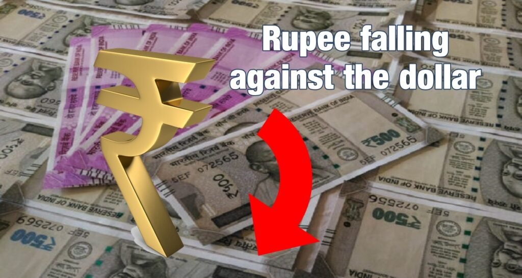 rupee falling