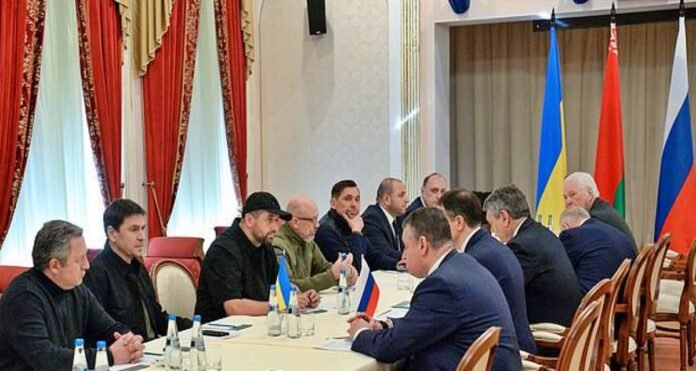 second tour of talks between Russia and Ukraine