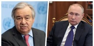 Antonio Guterres-putin