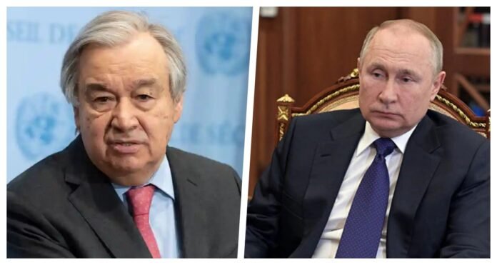 Antonio Guterres-putin Antonio Guterres-putin