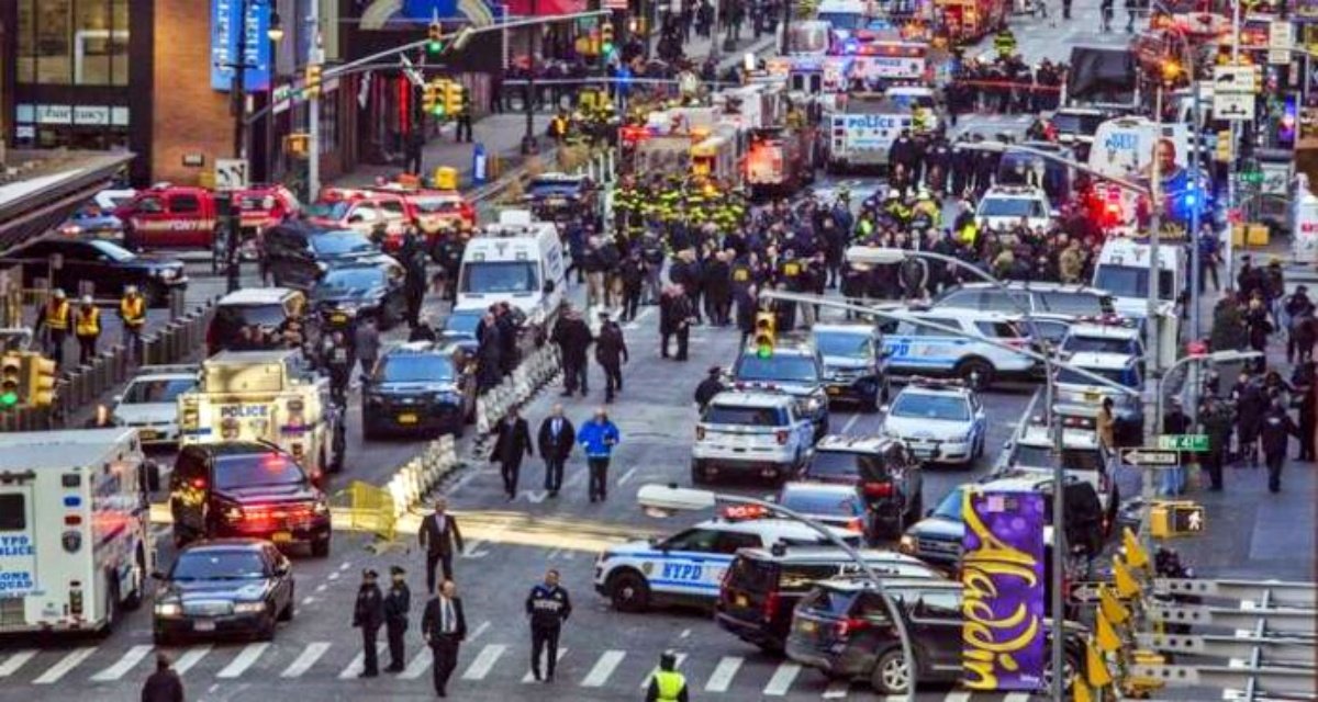 Firing and explosion at Brooklyn metro station in New York, 13 injured, watch video