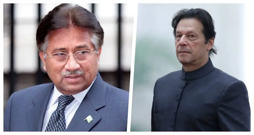 General Musharraf-Imran khan