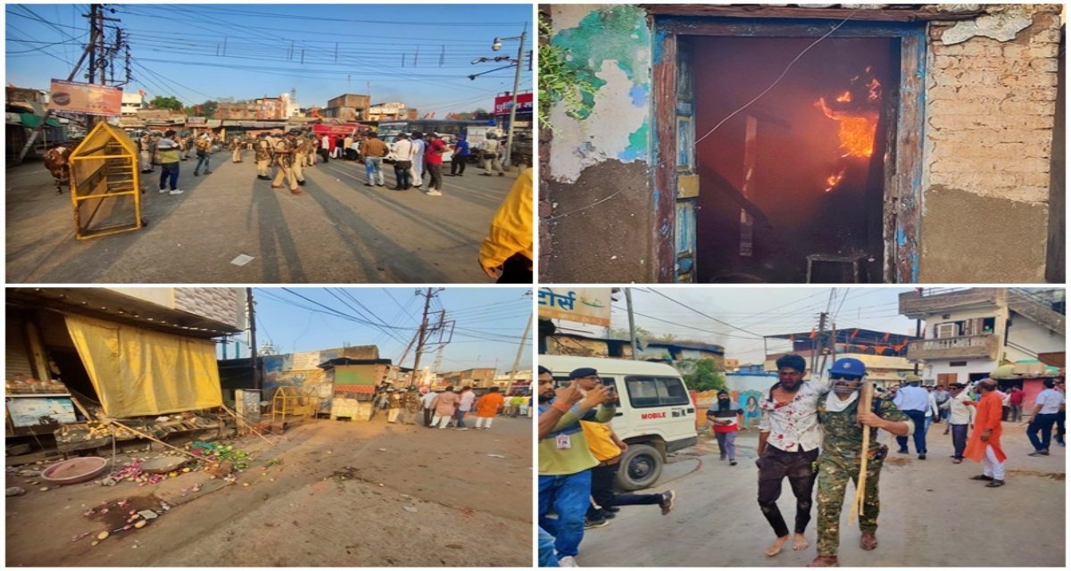 Curfew imposed after stone-pelting, arson, and sabotage on Ram Navami procession in Khargone