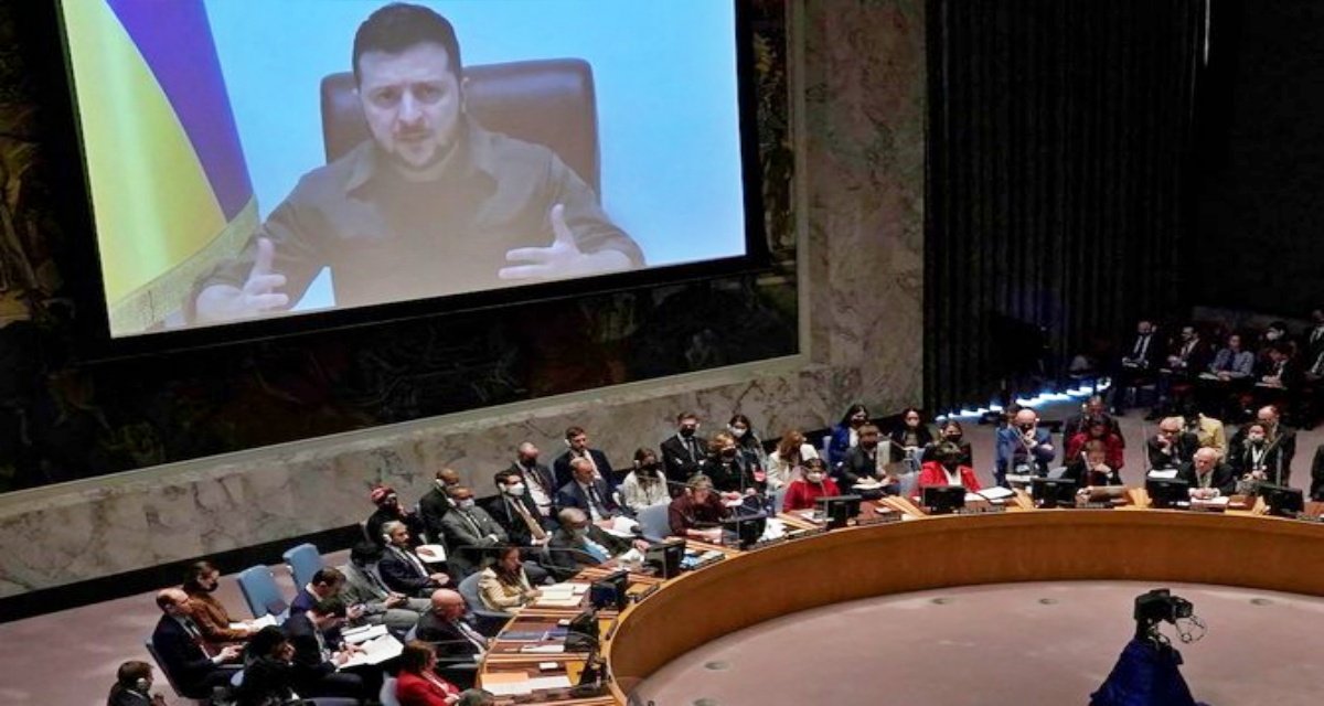 Take immediate action or dissolve yourself, Ukraine’s President Zelensky furious at UN