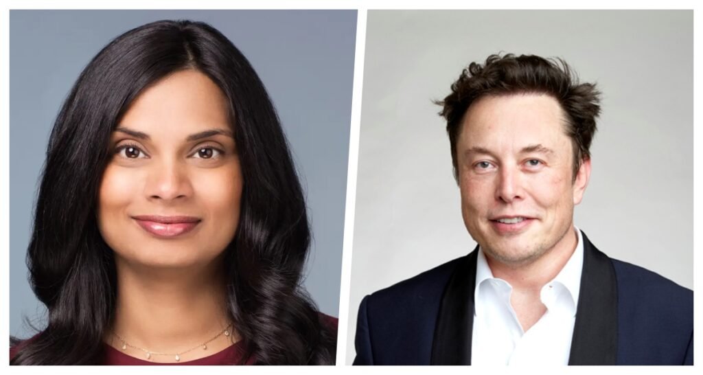 Vijaya Gadde-Elon musk