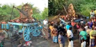 accident in Thanjavur temple festival,