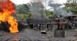 big explosion in illegal oil refinery