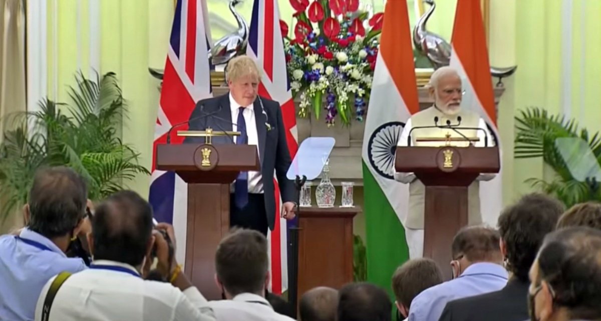 British PM Johnson told PM Narendra Modi his ‘special friend’, both countries decided to deepen defense, business investment