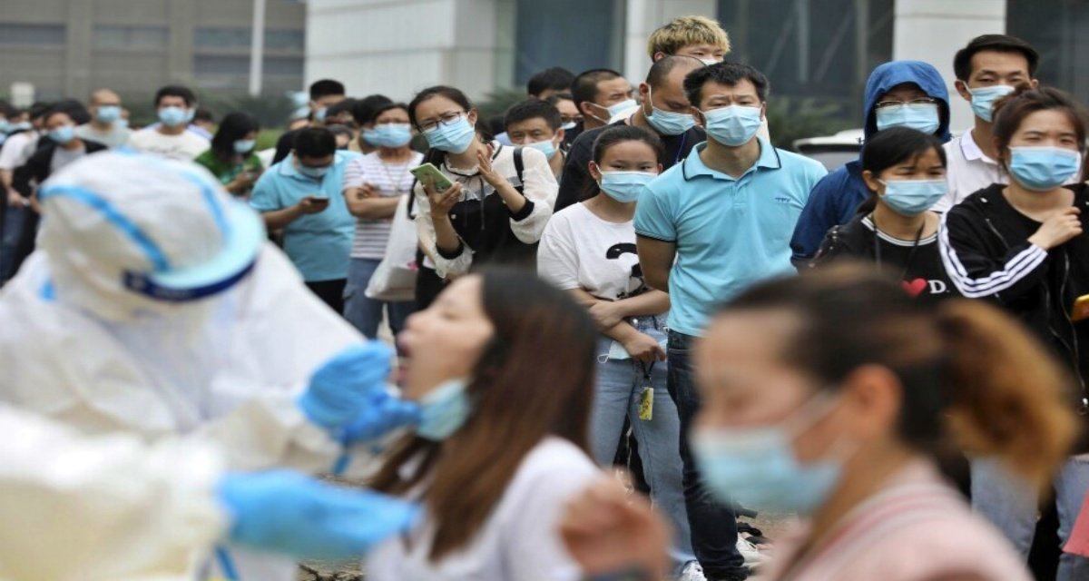 Outcry from Corona in Shanghai, army sent to deal with  situation, 26 million people will be tested for Covid