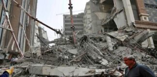 11 killed in Iran building collapse