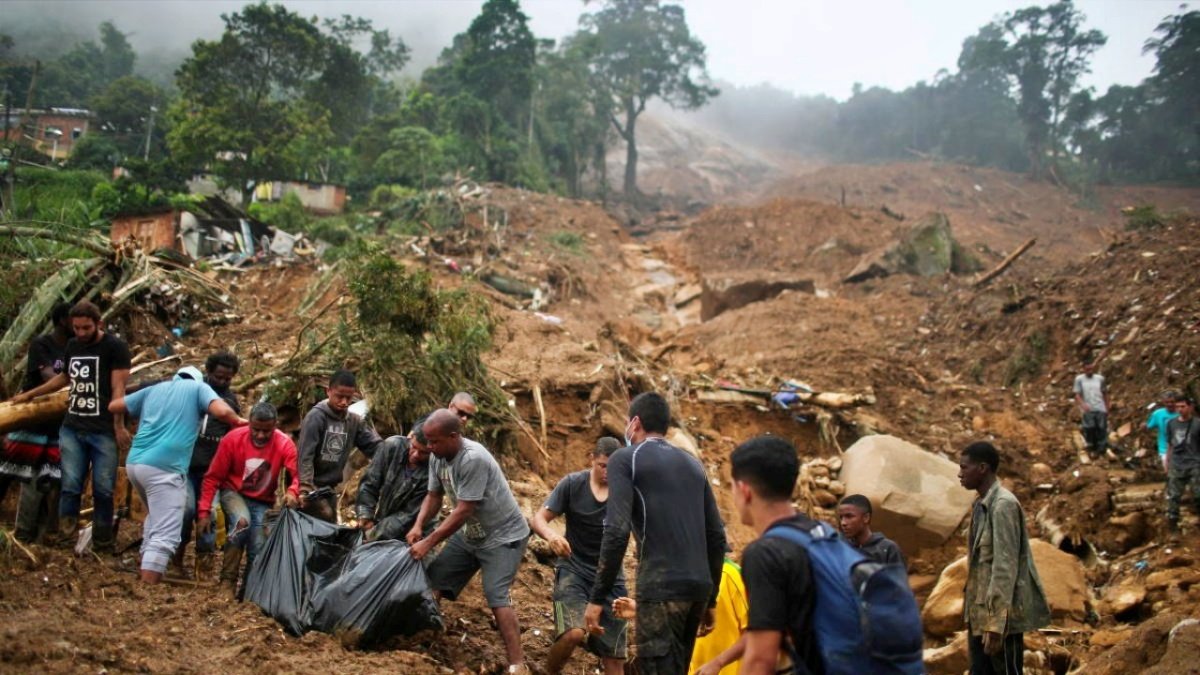 At least 29 killed in landslides and floods in Brazil
