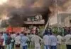 MLA’s house set fire by Protesters in Konaseema district of Andhra Pradesh – Watch Video MLAs house set fire by Protesters
