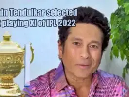 Sachin Tendulkars Best Playing-XI IPL 2022