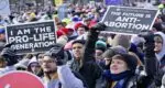 demanding abortion rights