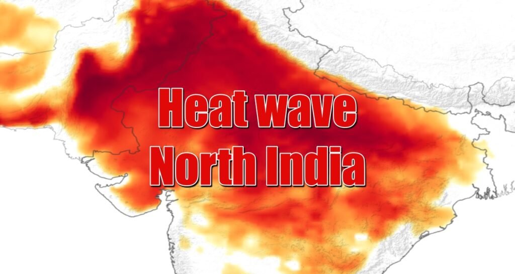 heat wave in north India