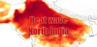 heat wave in north India