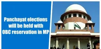 panchayat elections MP