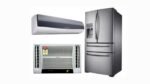 refrigerators and ACs