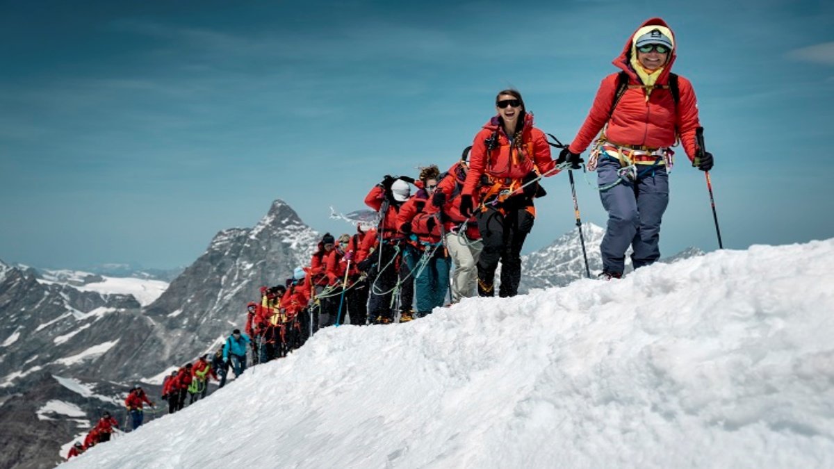 Three Indian Women Part of a New World Record in Switzerland